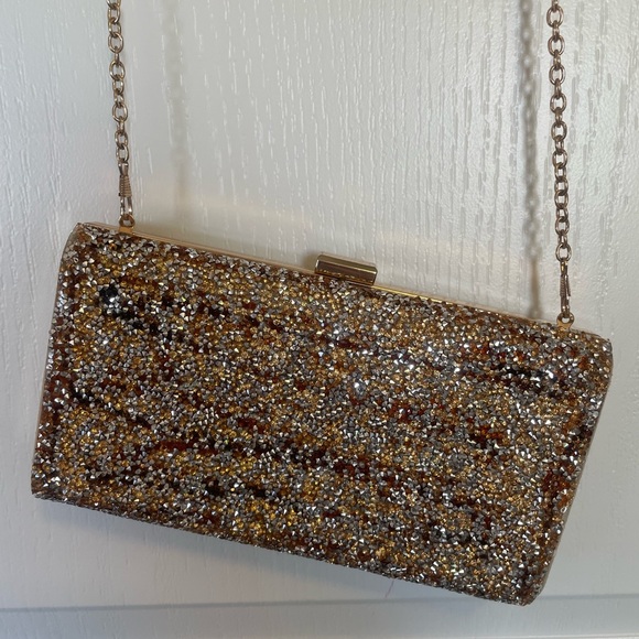 ALDO clutch with cross body strap - Picture 2 of 3